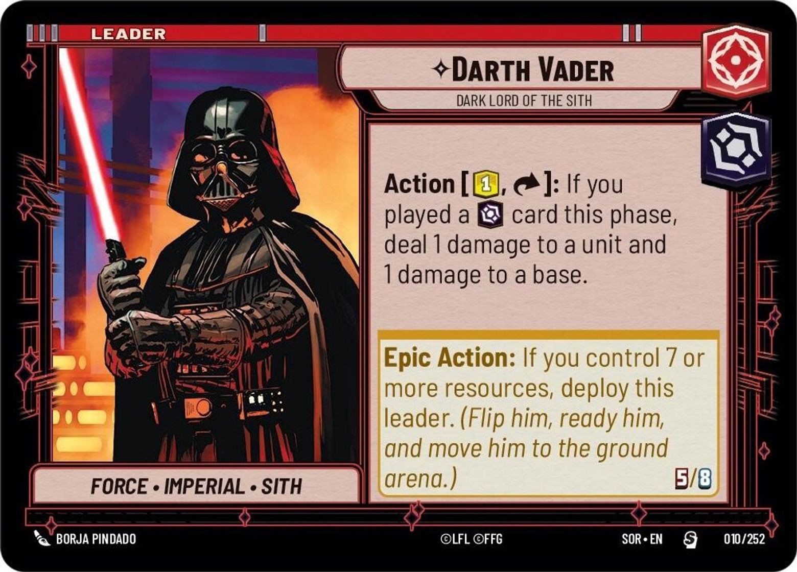 Darth Vader, Dark Lord of the Sith